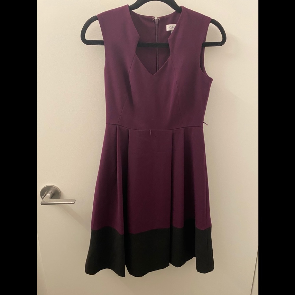 Calvin Klein Purple Dress 2P